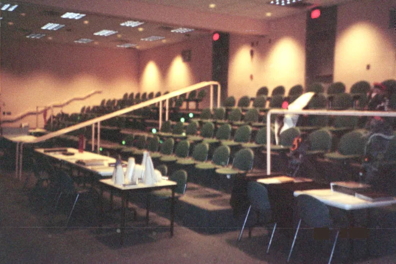 Tables exhibit Rhythm, Verse, and Composition, installation view