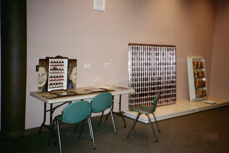 Effi Karakaidos installation for Rhythm, Verse, and Composition