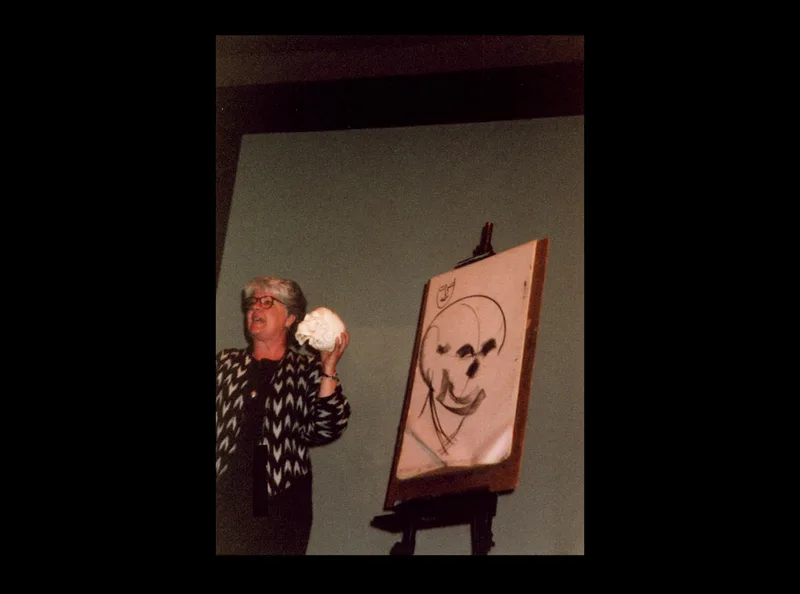 Cindy Zimmerman demonstration 2002 at Eastlake High School