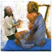 San Diego artist Maria Ming Sum ChauDavis profile for Hotels/Motels Unofficial Art Fair at the Lafayette Hotel 