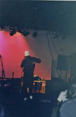 hip-hop performance at Sushi in the reincarnation building in san diego