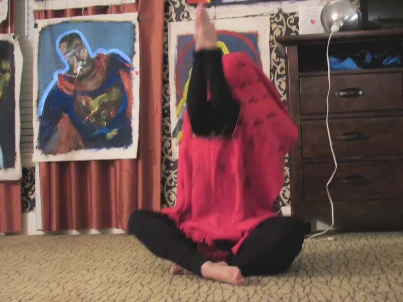 Patricia Maldonado interpretive dance performance at the Lafayette Hotel