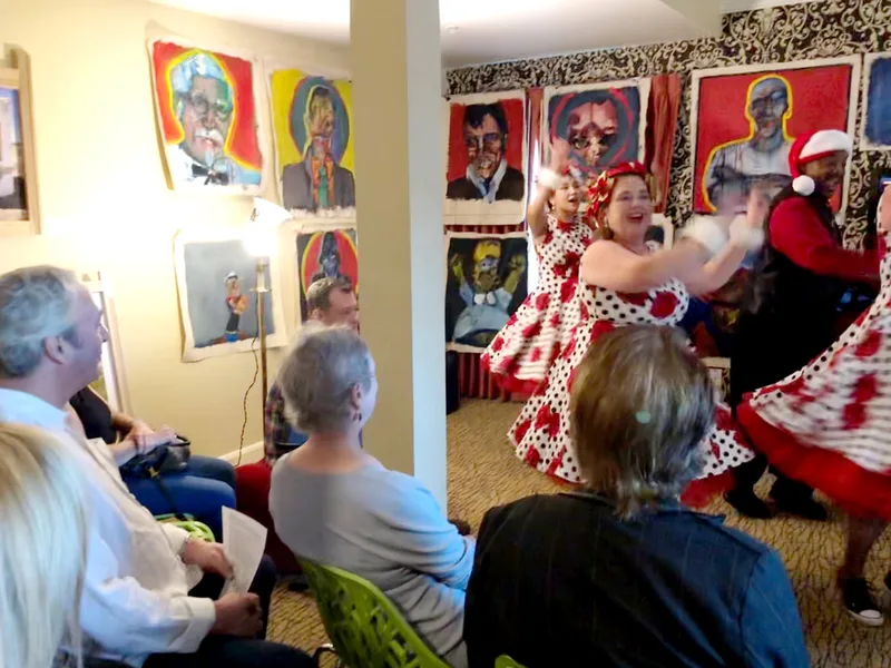 Flavor Company Dance performance at the Lafayette Hotel 