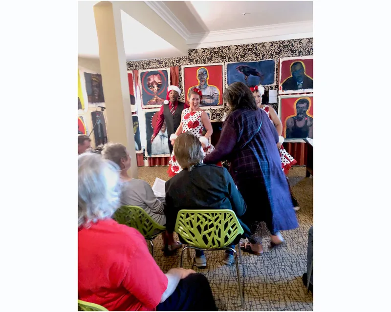 Flavor Company Dance performance at the Lafayette Hotel 