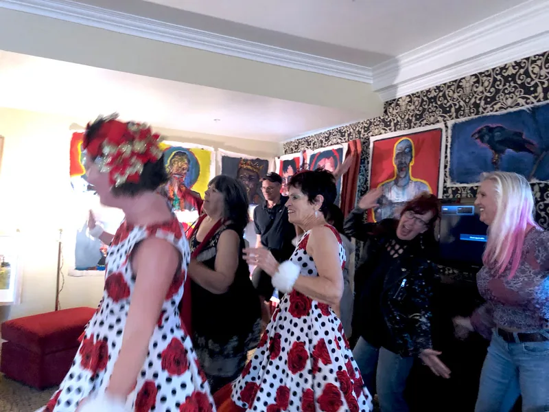 Flavor Company Dance performance at the Lafayette Hotel 